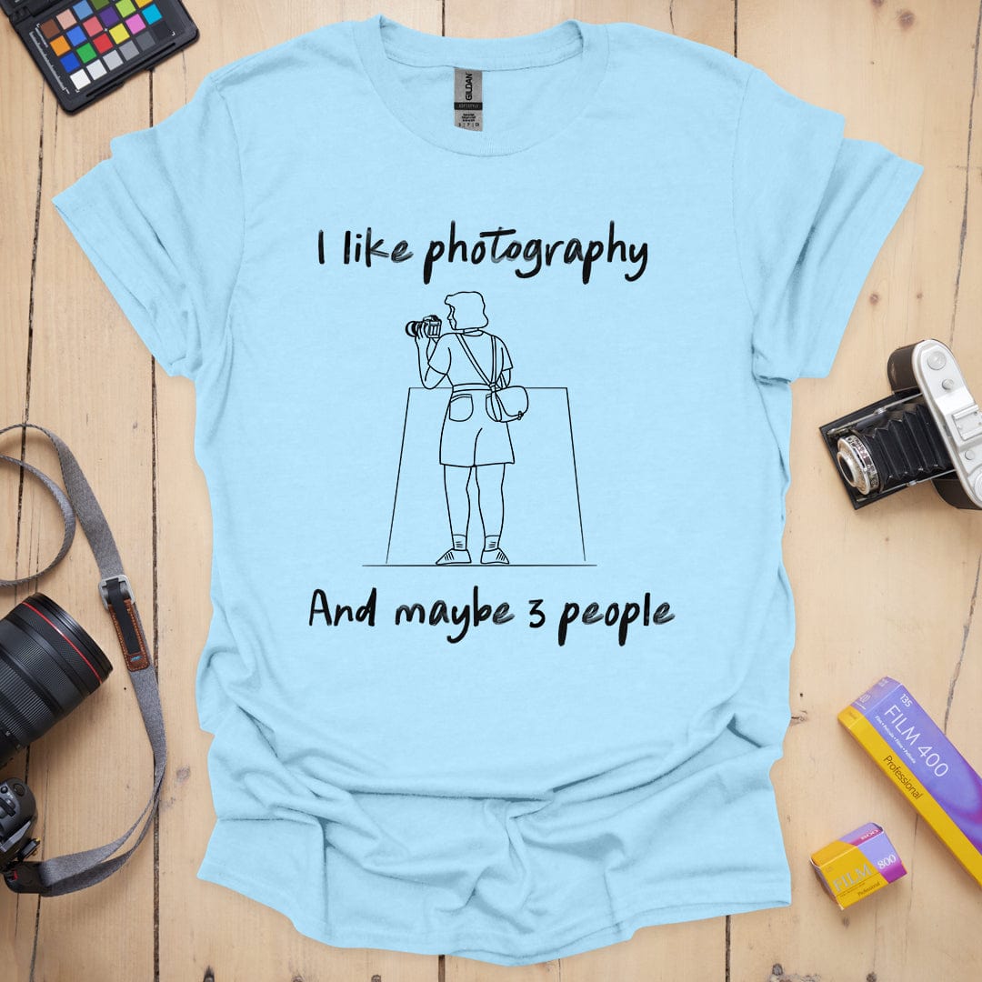 T-Shirt With Maybe 3 People Photography Design
