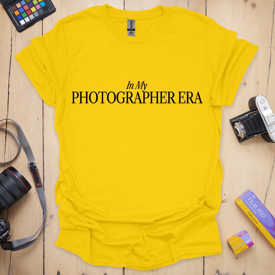 T-Shirt With Photographer Era Design