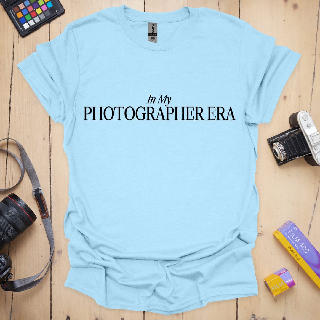 T-Shirt With Photographer Era Design
