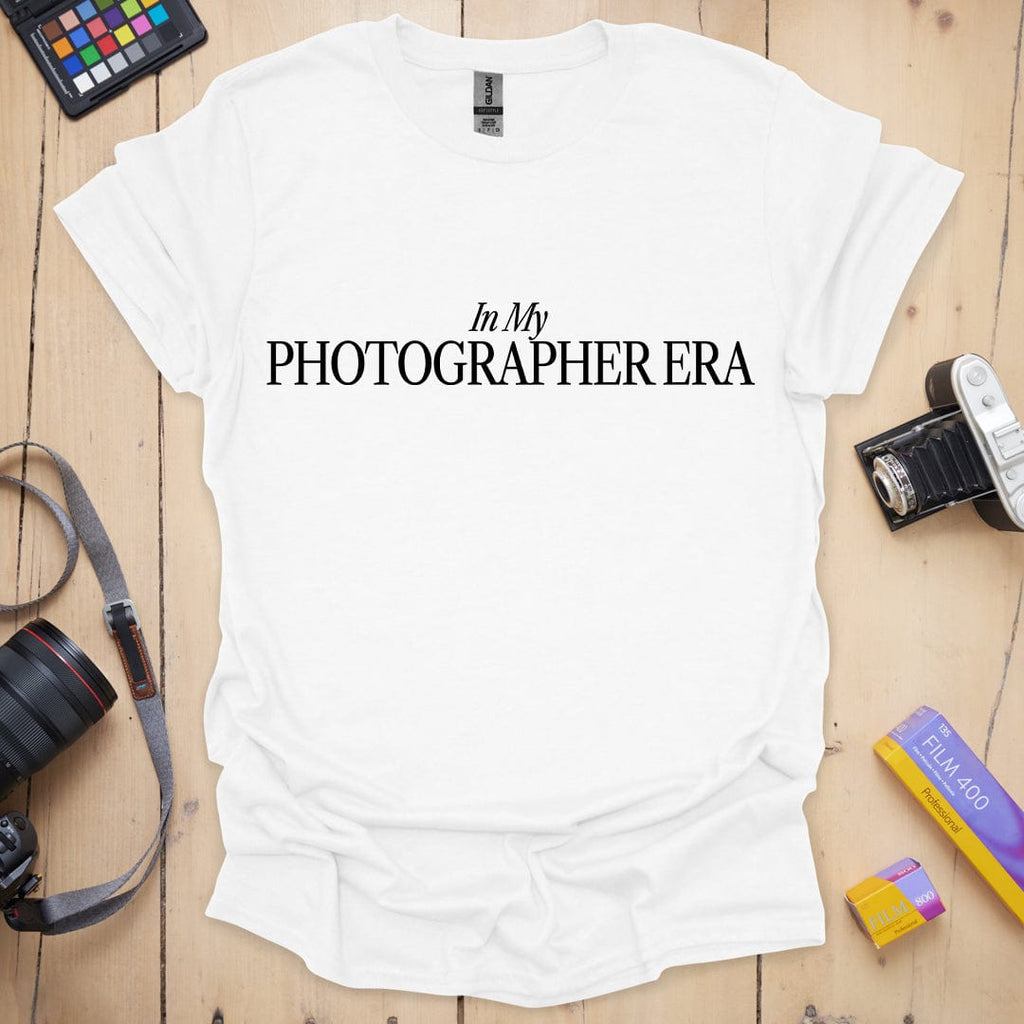 T-Shirt With Photographer Era Design