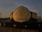 Championship Belt 3D Big Gold Crumrine CNC Made