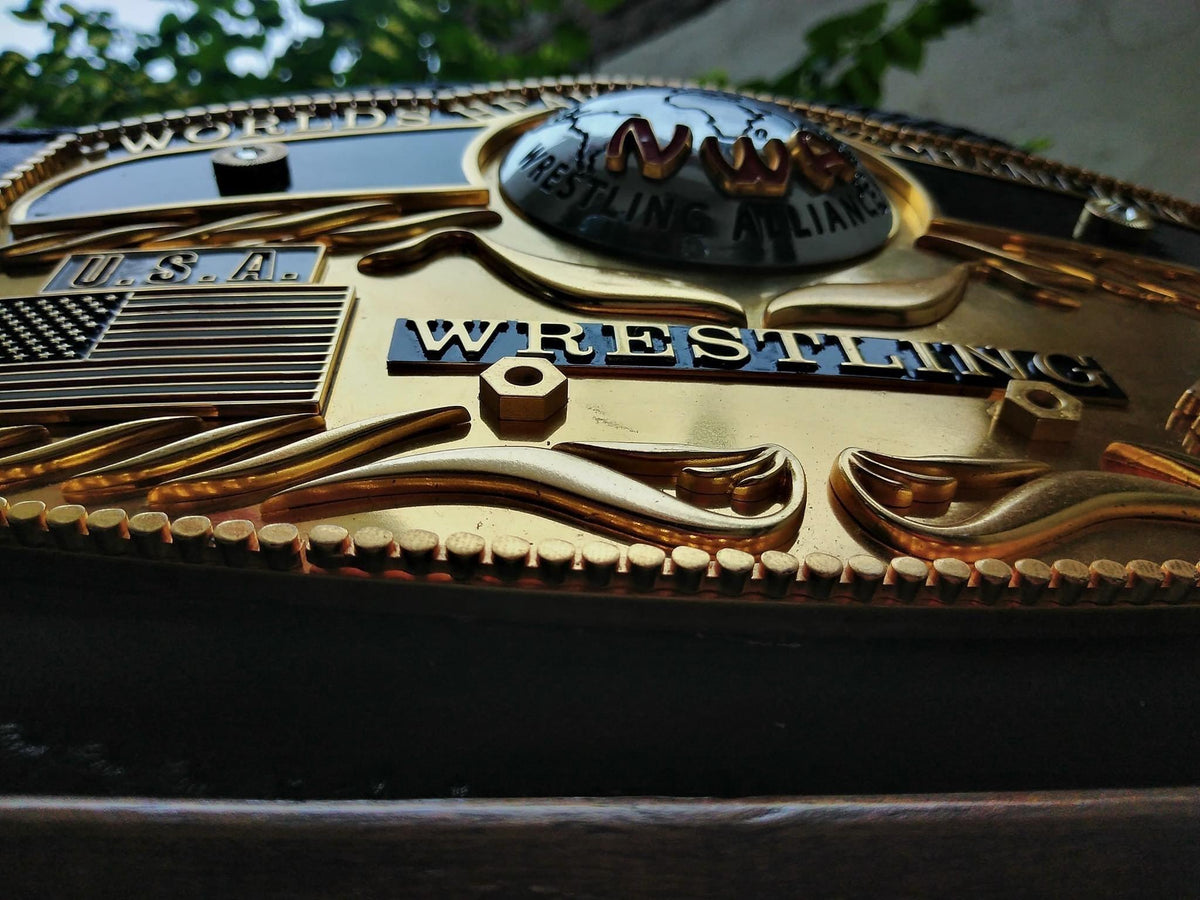 Championship Belt Domed Globe 3D CNC Replica