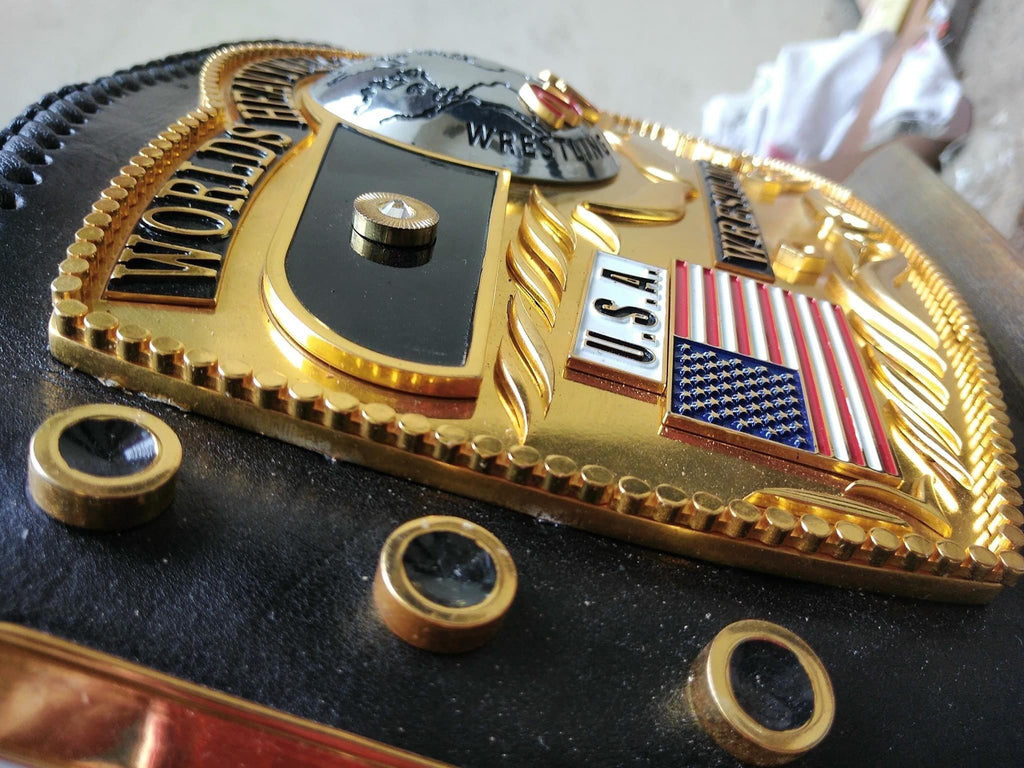 Championship Belt Domed Globe 3D CNC Replica