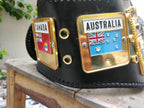Championship Belt Domed Globe 3D CNC Replica