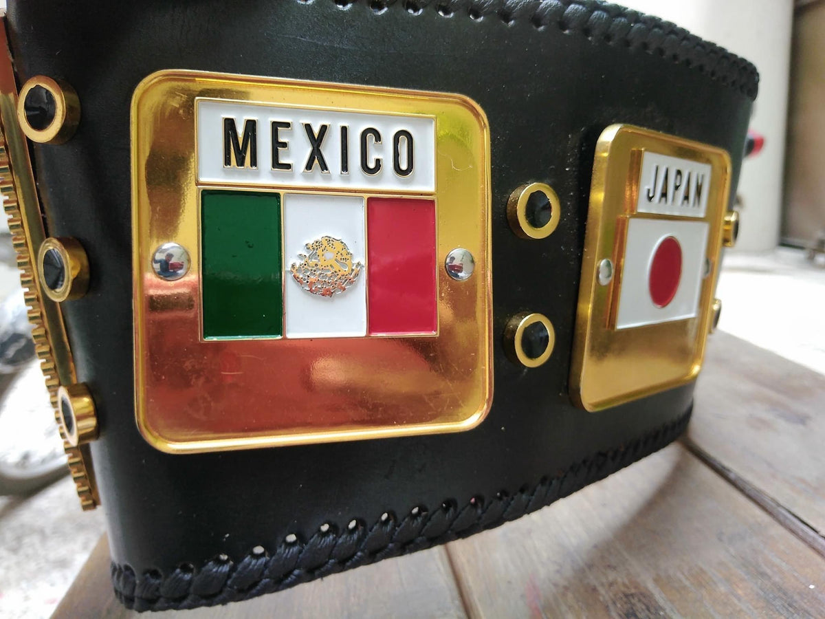 Championship Belt Domed Globe 3D CNC Replica