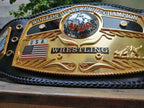 Championship Belt Domed Globe 3D CNC Replica