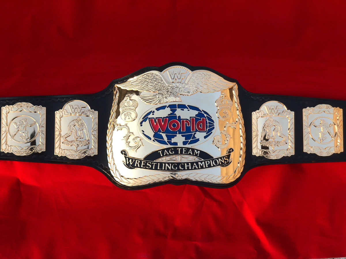 Championship Belt Premium World Tag Team CNC Replica