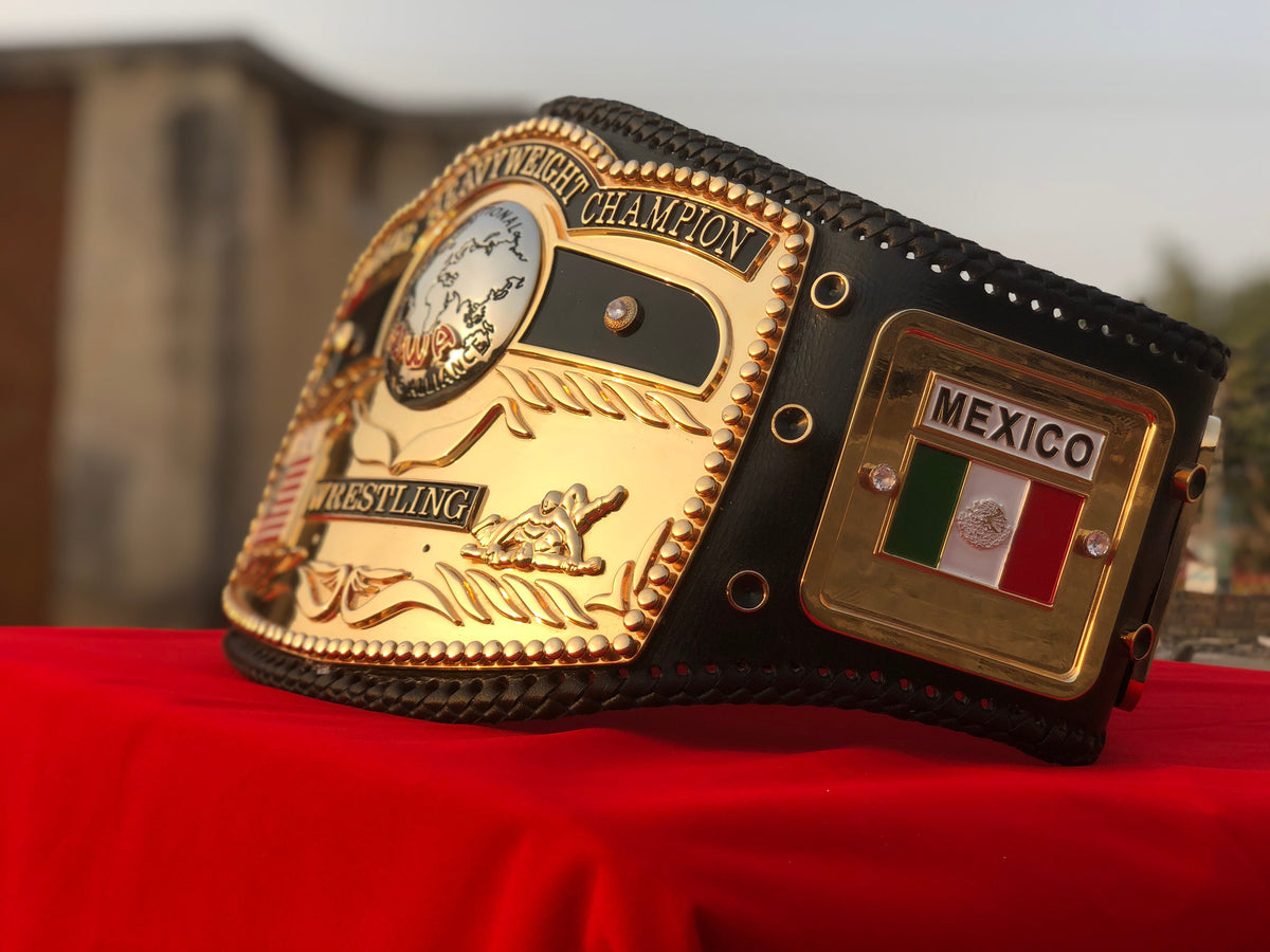 Championship Belt Premium Domed Globe CNC NWA Replica