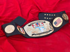 Championship Belt With Custom 24K Gold CNC Plates