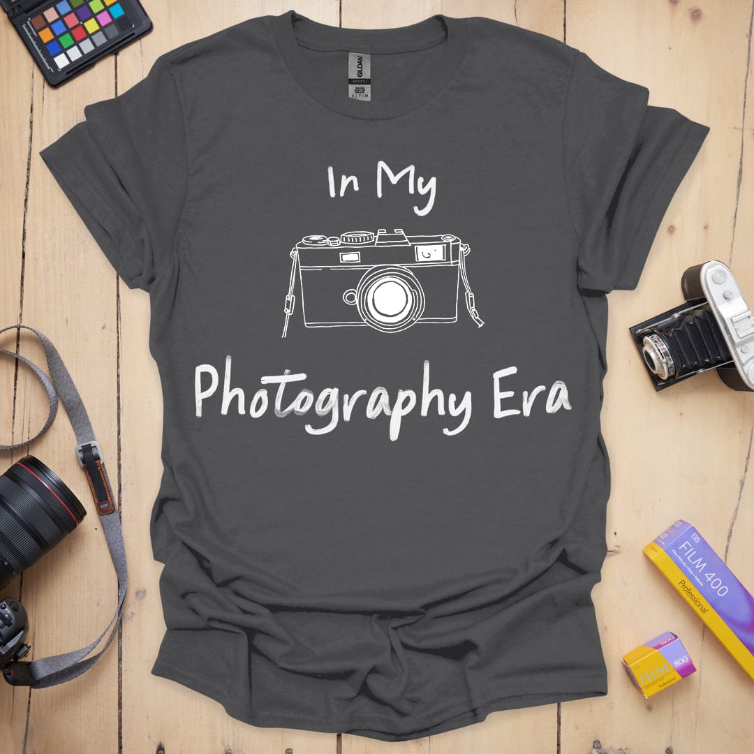 T-Shirt With Photography Era Design