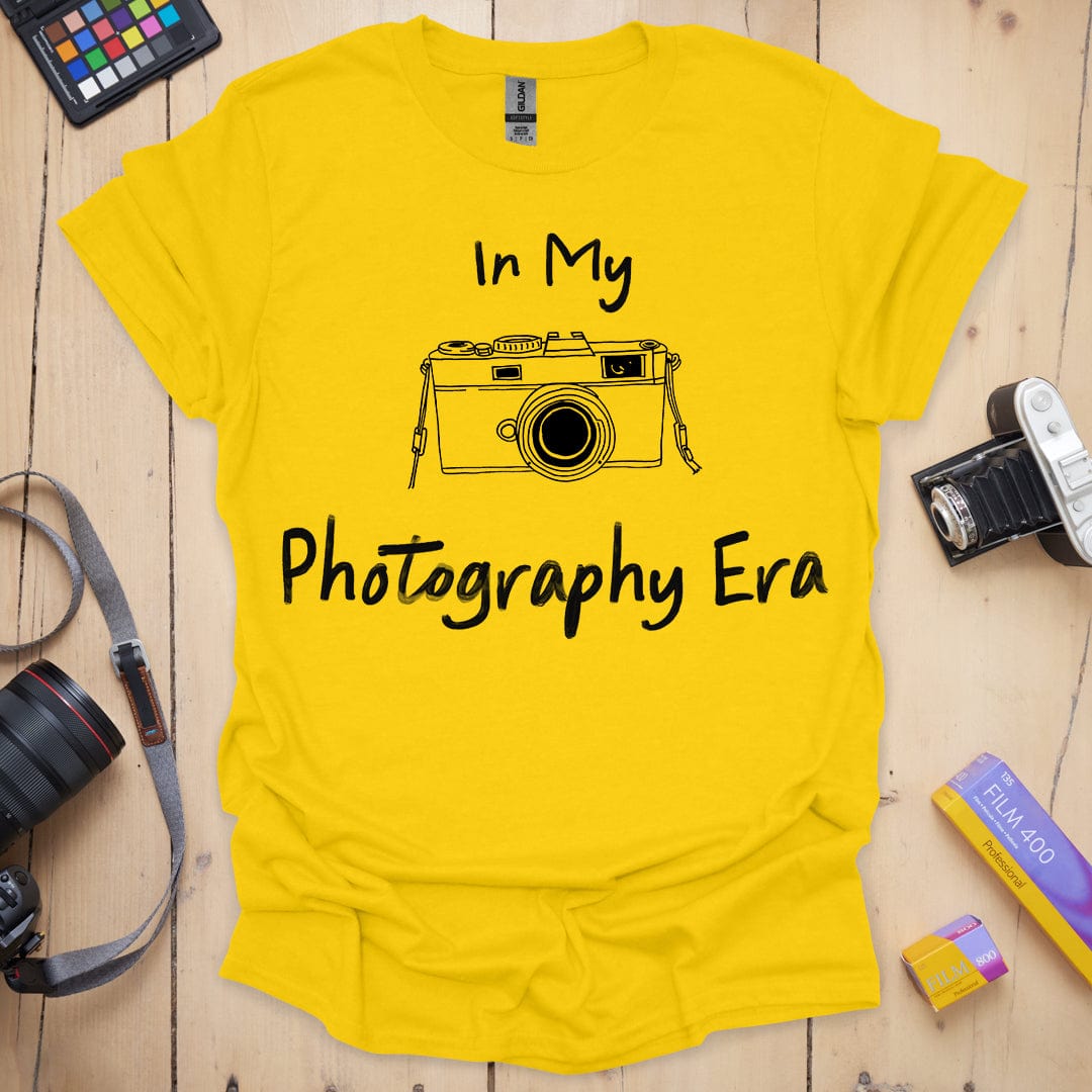 T-Shirt With Photography Era Design