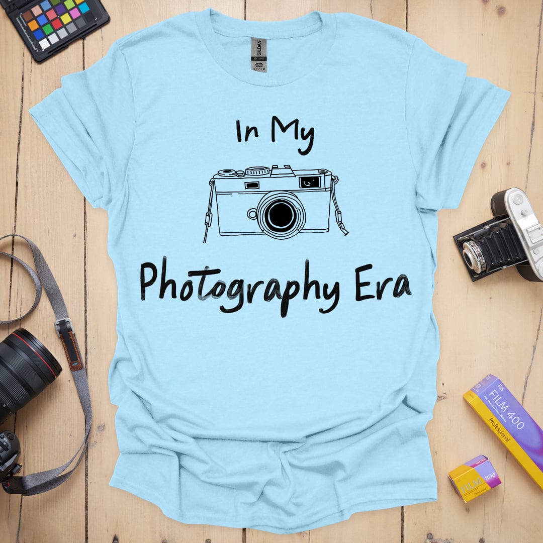 T-Shirt With Photography Era Design