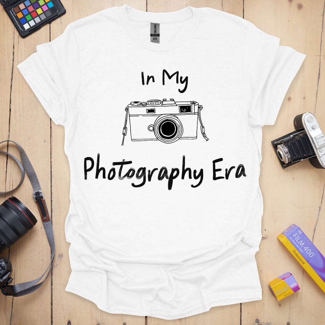 T-Shirt With Photography Era Design