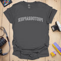 T-Shirt With Inverted Design For Double Takes