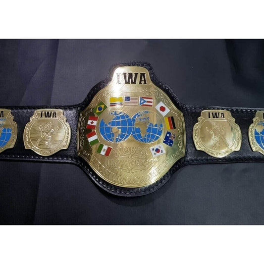 IWA Wrestling Championship Replica Title Belt