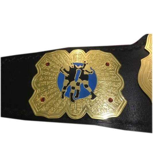 IWGP NEVER Openweight 6-Man Tag Team Championship Title Belt