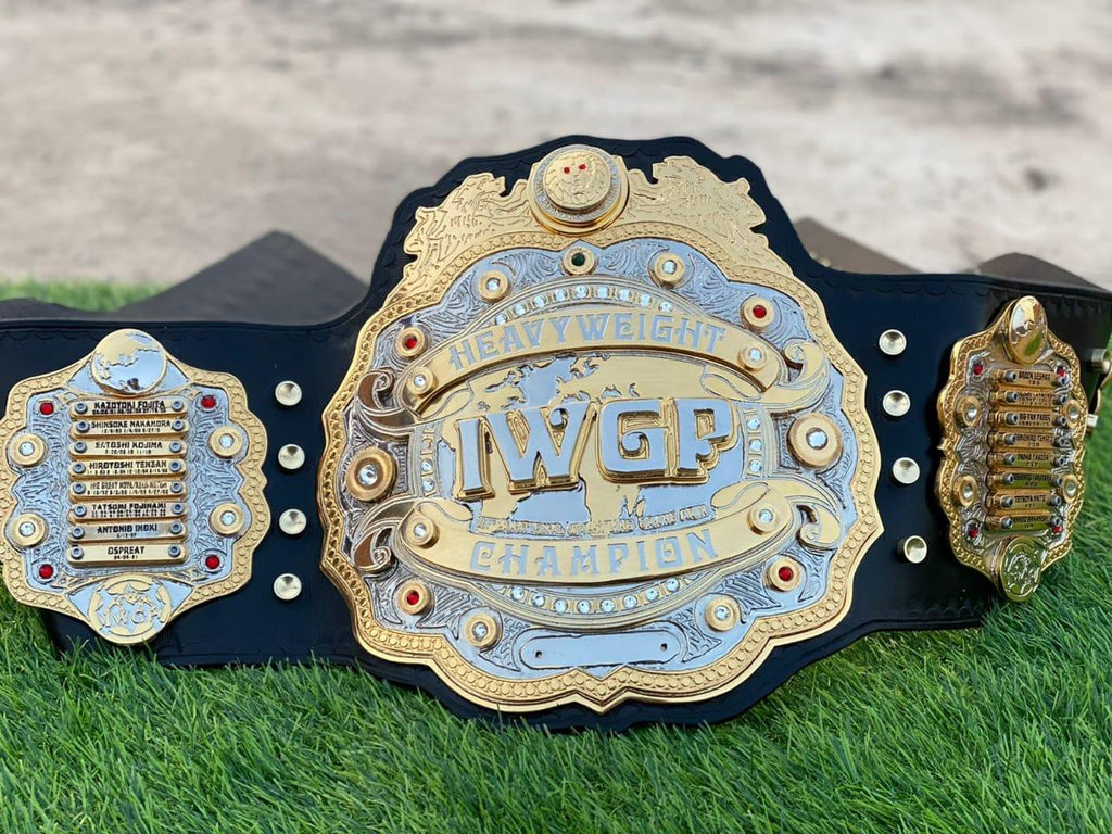 IWGP Heavyweight V4 Belt With CNC Etched Plates