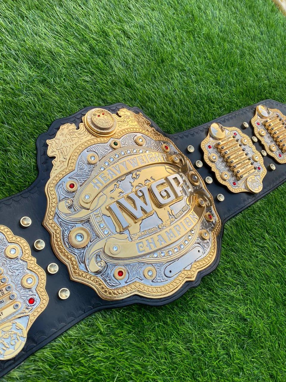 IWGP Heavyweight V4 Belt With CNC Etched Plates