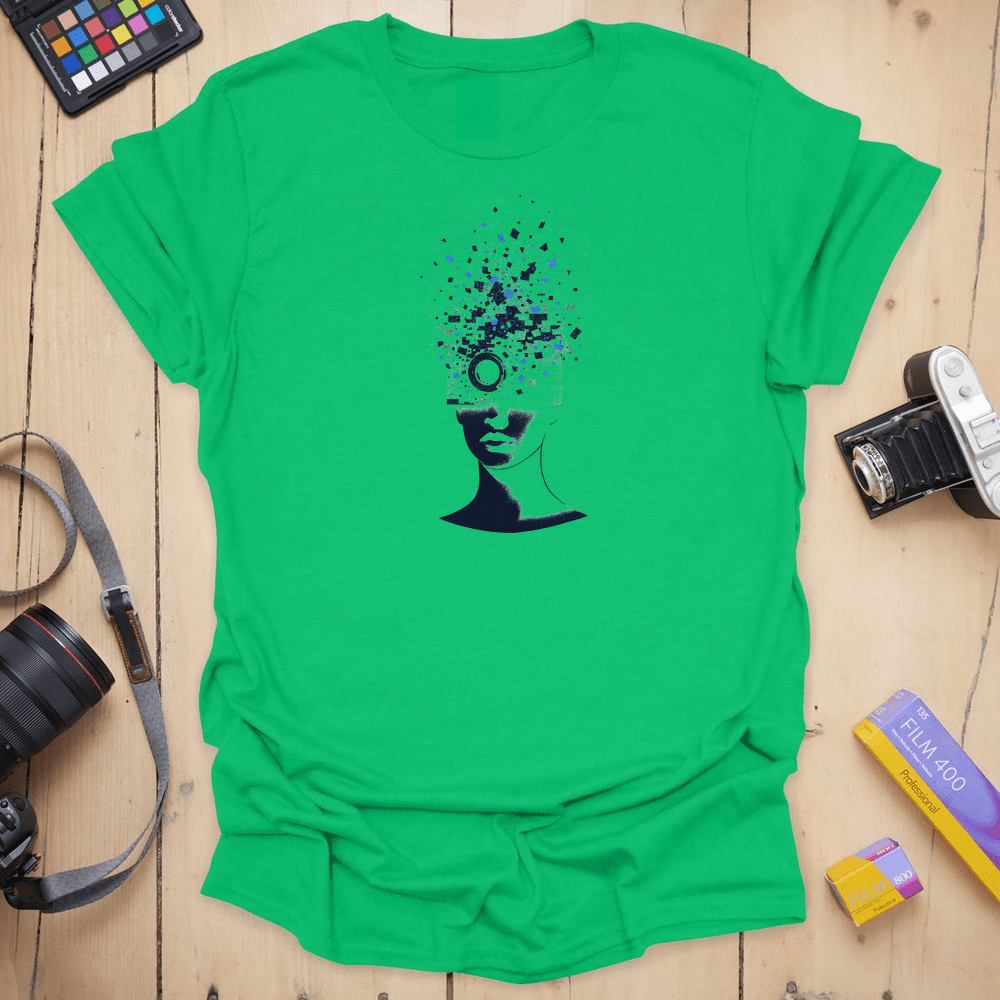 414 Pixel Bloom - Irish Green