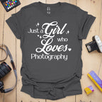 T-Shirt for Photography-Loving Girls