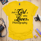 T-Shirt for Photography-Loving Girls