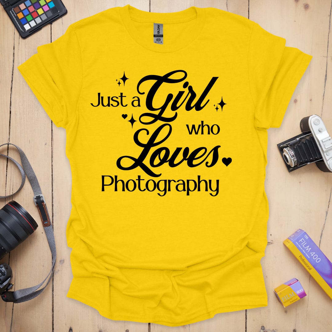 T-Shirt for Photography-Loving Girls