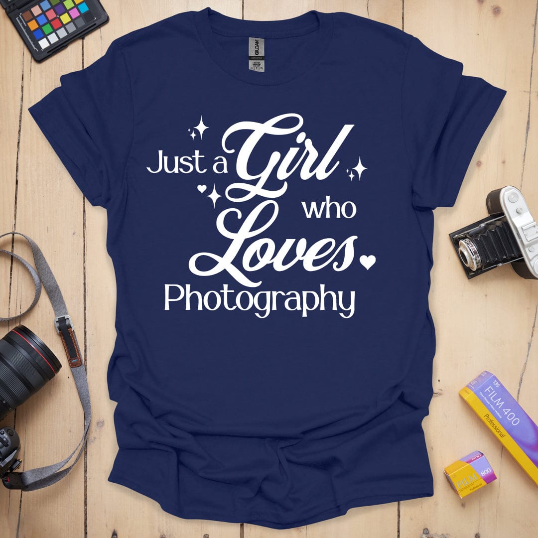 T-Shirt for Photography-Loving Girls