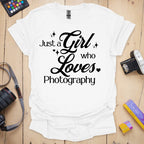 T-Shirt for Photography-Loving Girls