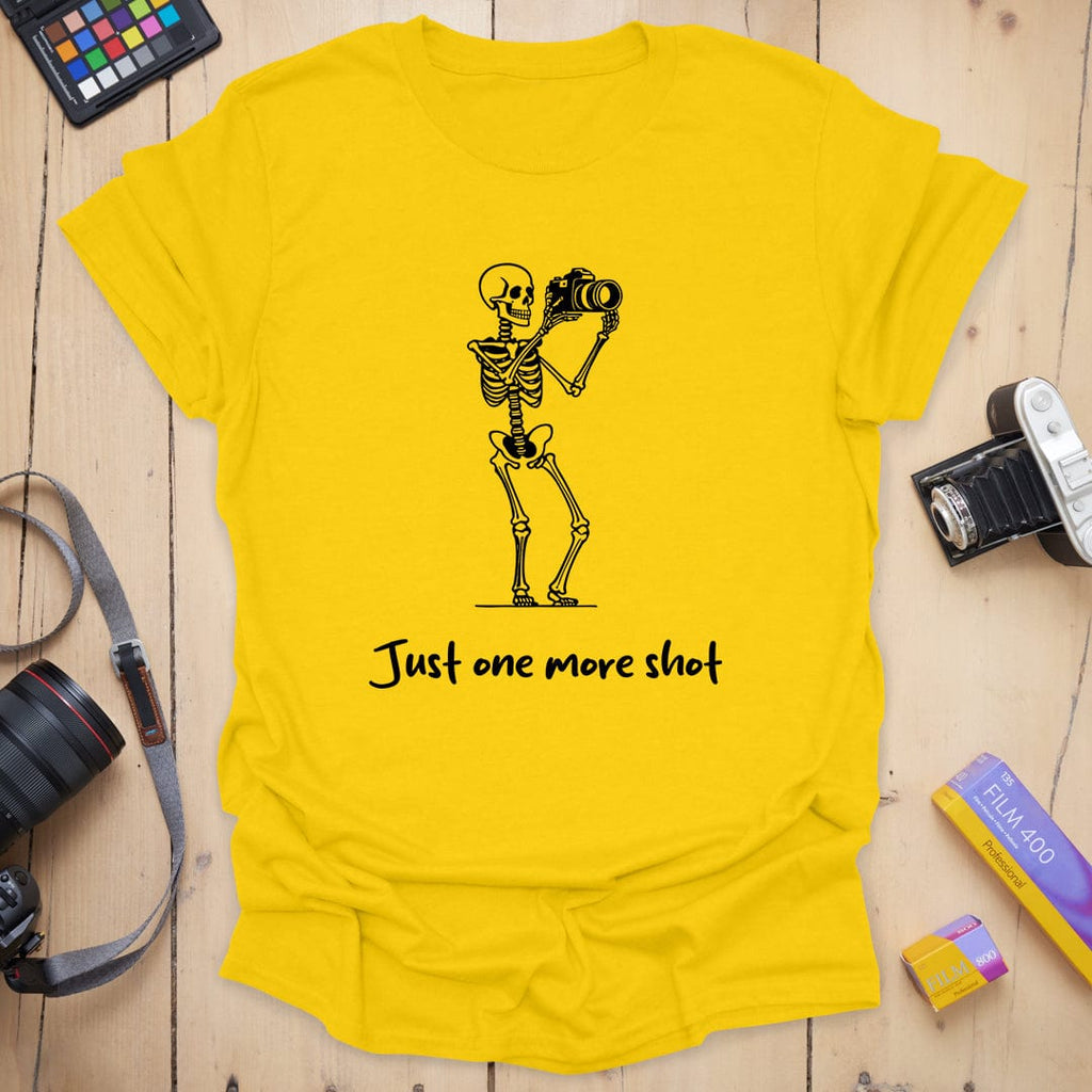 T-Shirt for Photographers Who Need One More Shot