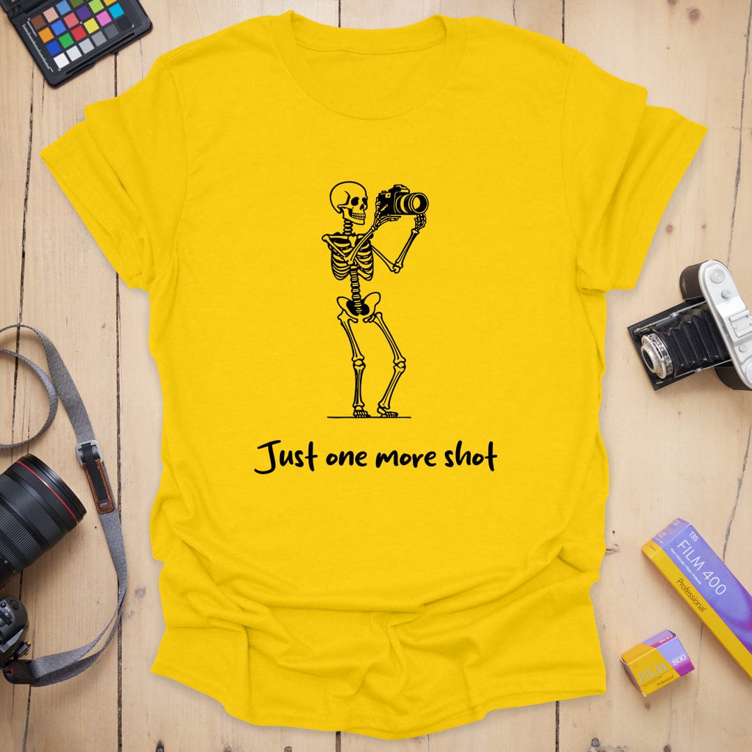 T-Shirt for Photographers Who Need One More Shot