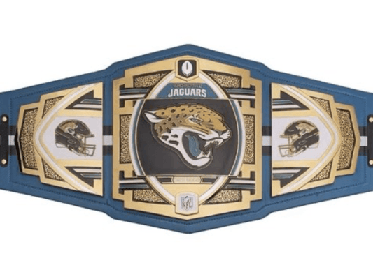 Jacksonville Jaguars WWE Legacy Title Belt