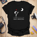 T-Shirt With Moonlight Photography Design