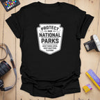 T-Shirt With National Park Photography Message