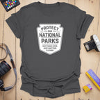 T-Shirt With National Park Photography Message