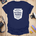 T-Shirt With National Park Photography Message