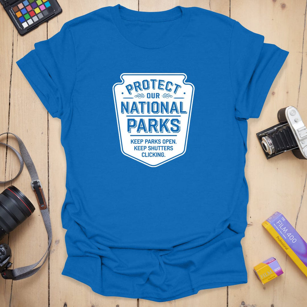 T-Shirt With National Park Photography Message