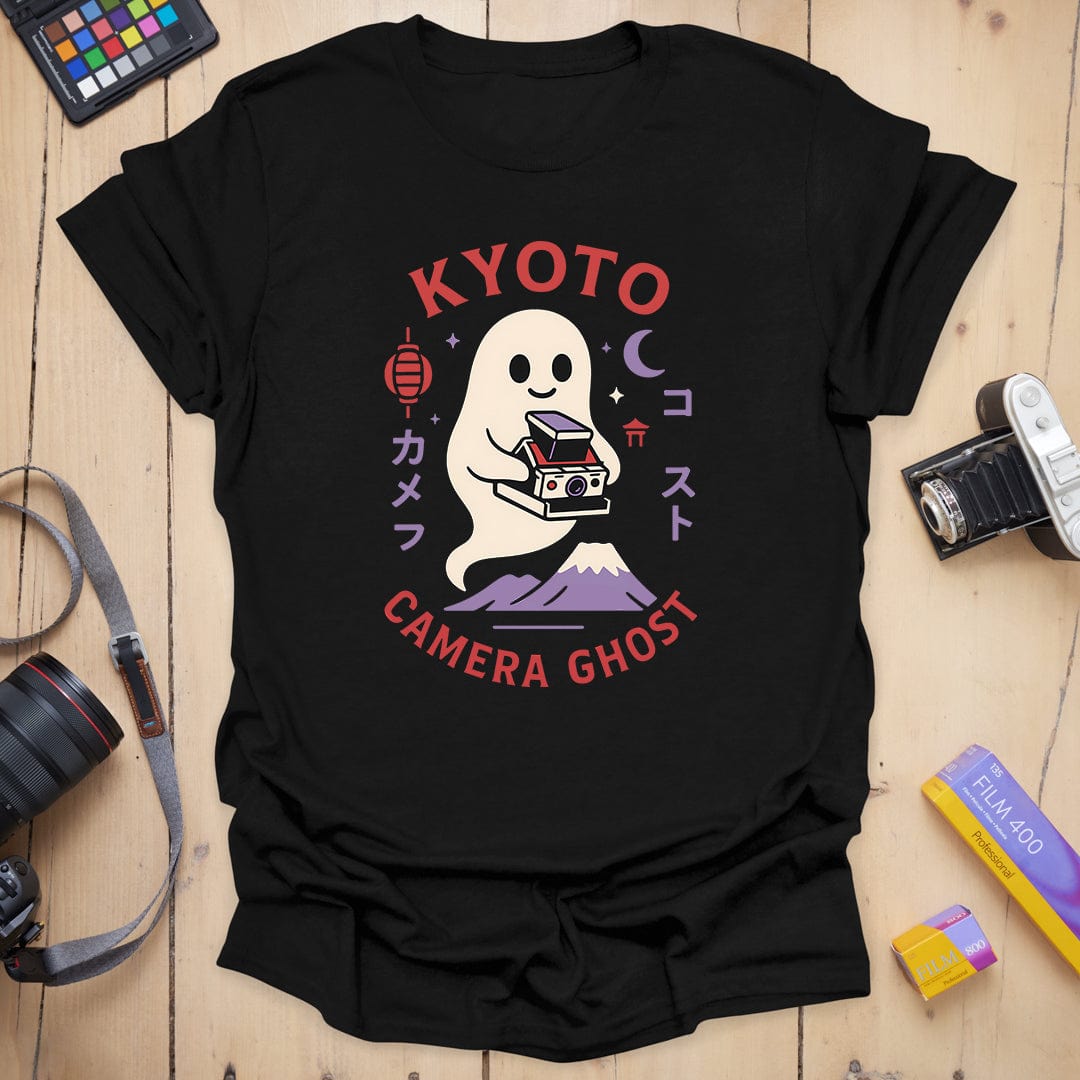 T-Shirt Kyoto Camera Ghost Vintage Photo Design