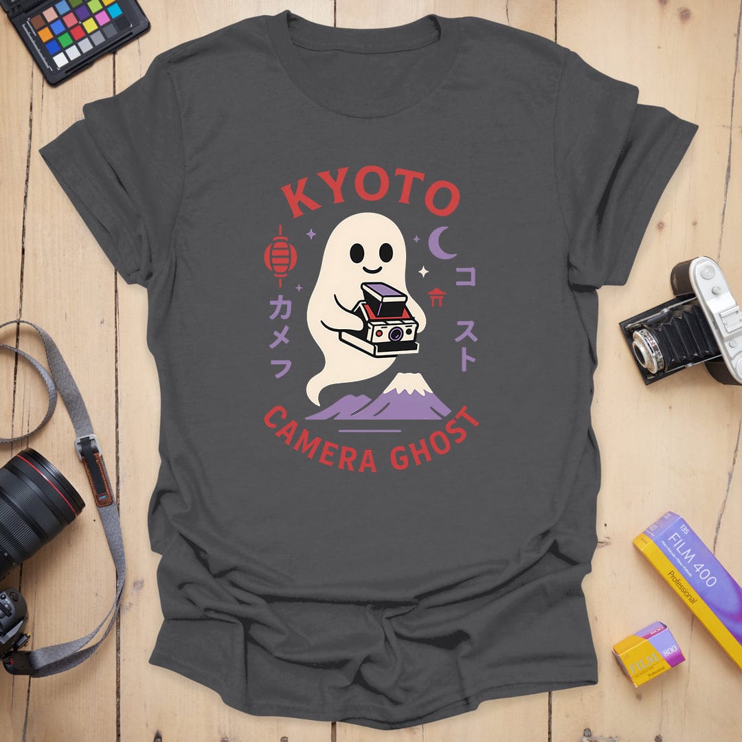 T-Shirt Kyoto Camera Ghost Vintage Photo Design