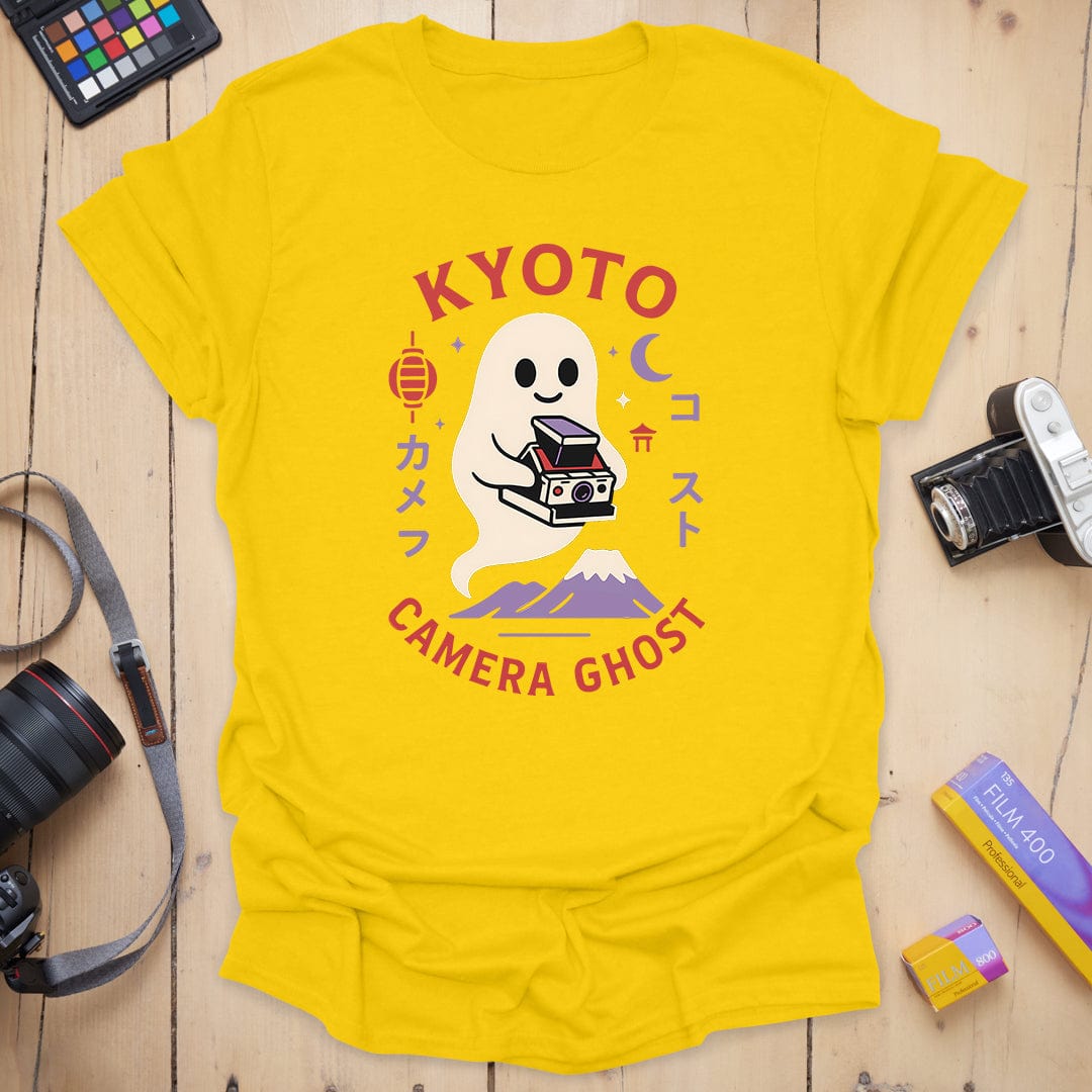 T-Shirt Kyoto Camera Ghost Vintage Photo Design