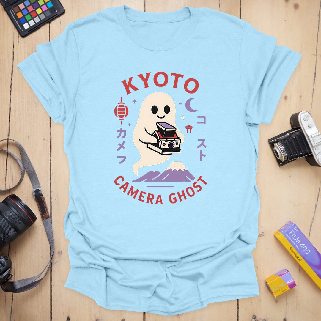 T-Shirt Kyoto Camera Ghost Vintage Photo Design