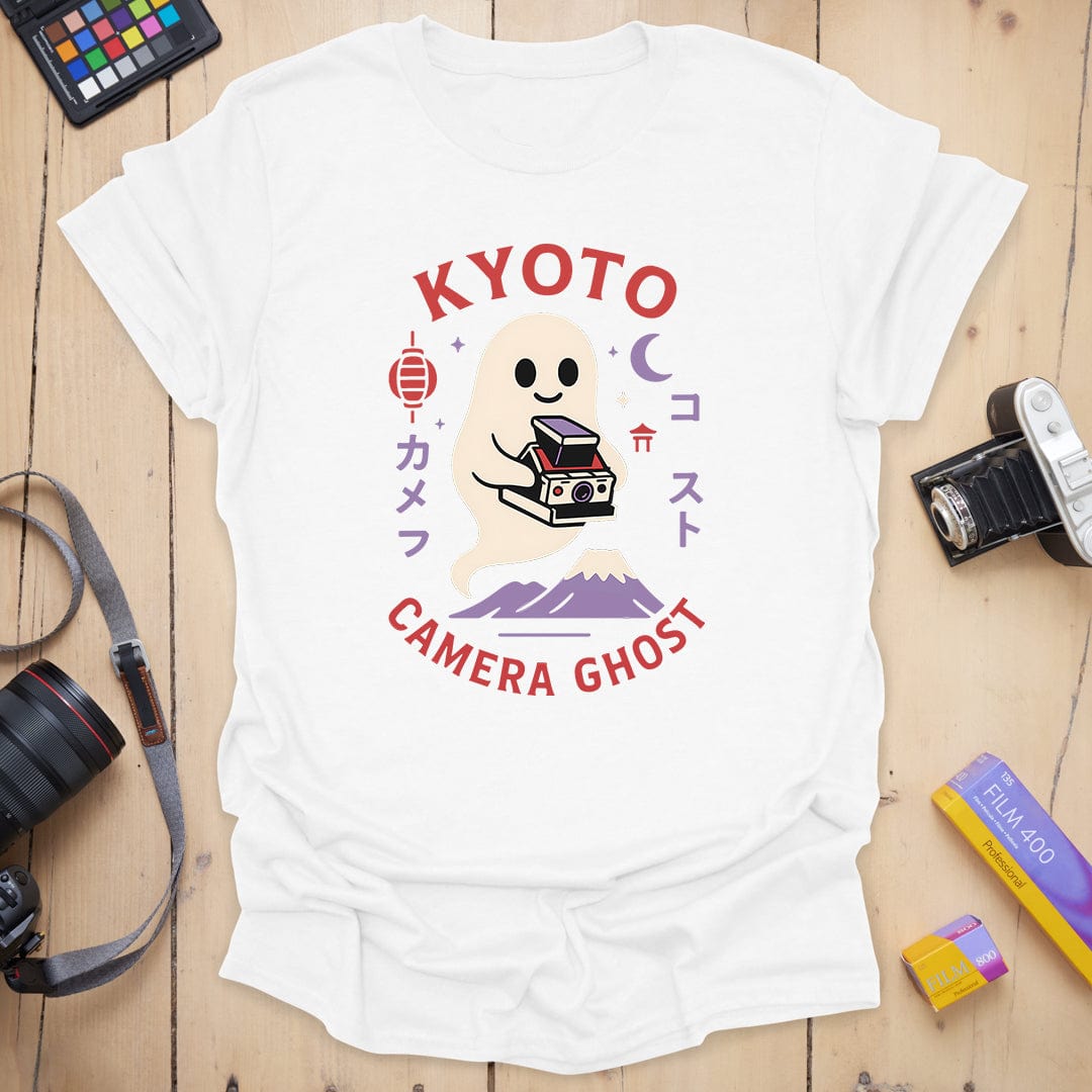 T-Shirt Kyoto Camera Ghost Vintage Photo Design