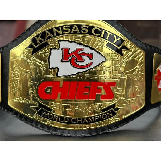 Kansas City Chiefs KC World Champion Replica Title belt