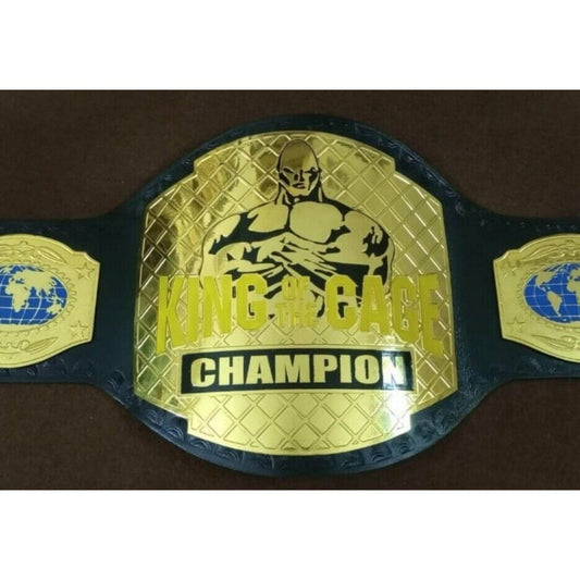 King Of The Cage KOTC MMA Wrestling Championship Leather Belt