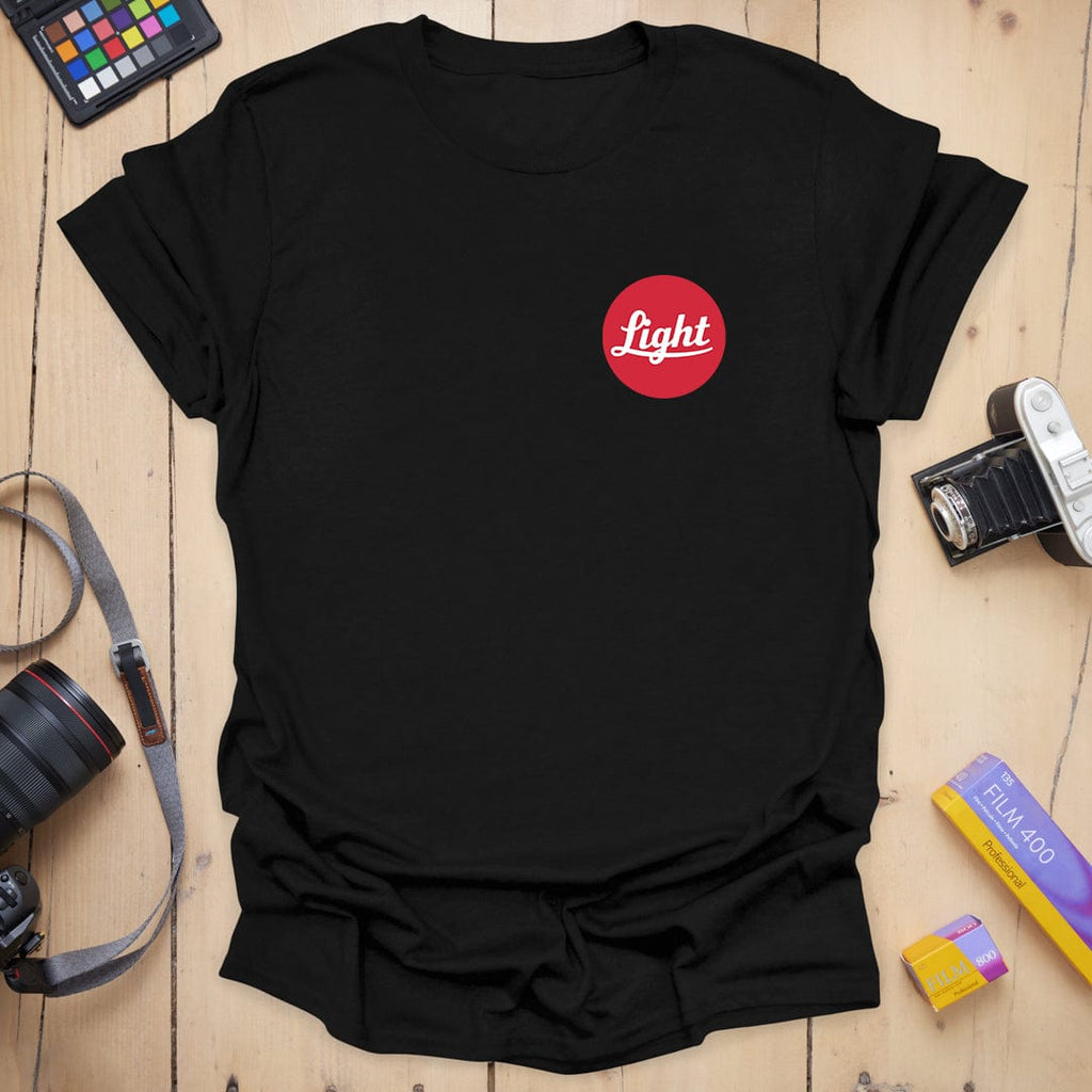 T-Shirt With Light Logo Badge for Photographers