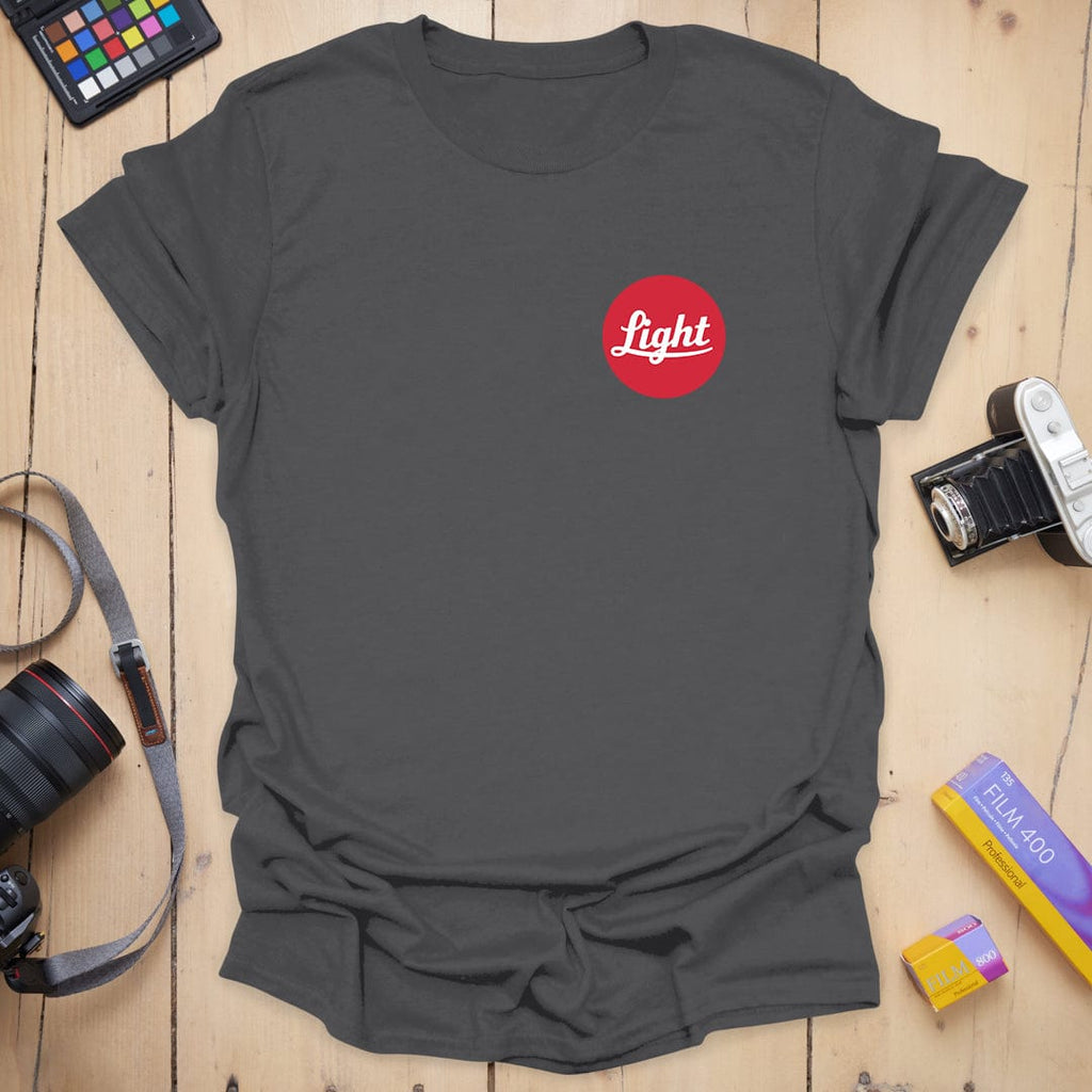 T-Shirt With Light Logo Badge for Photographers
