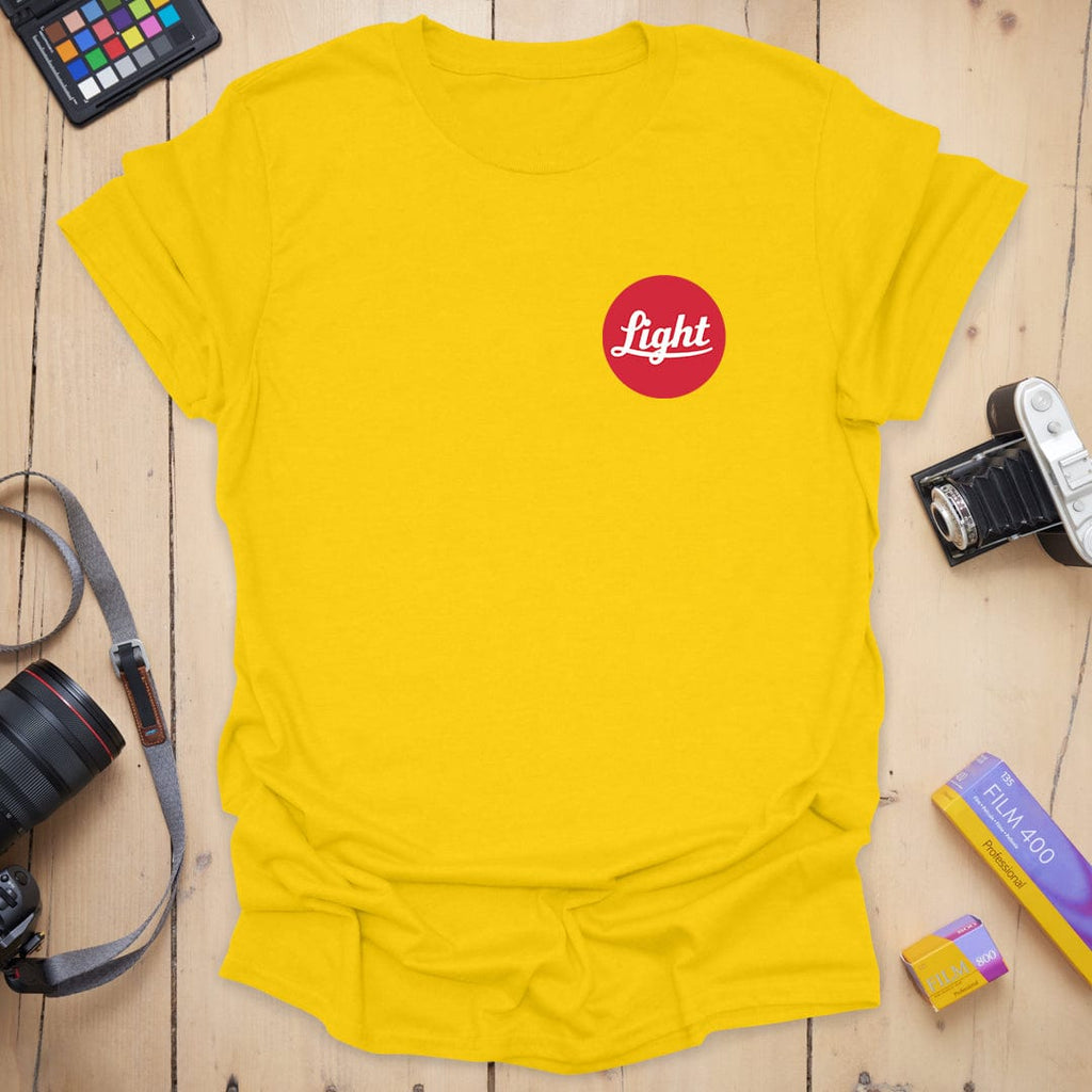 T-Shirt With Light Logo Badge for Photographers