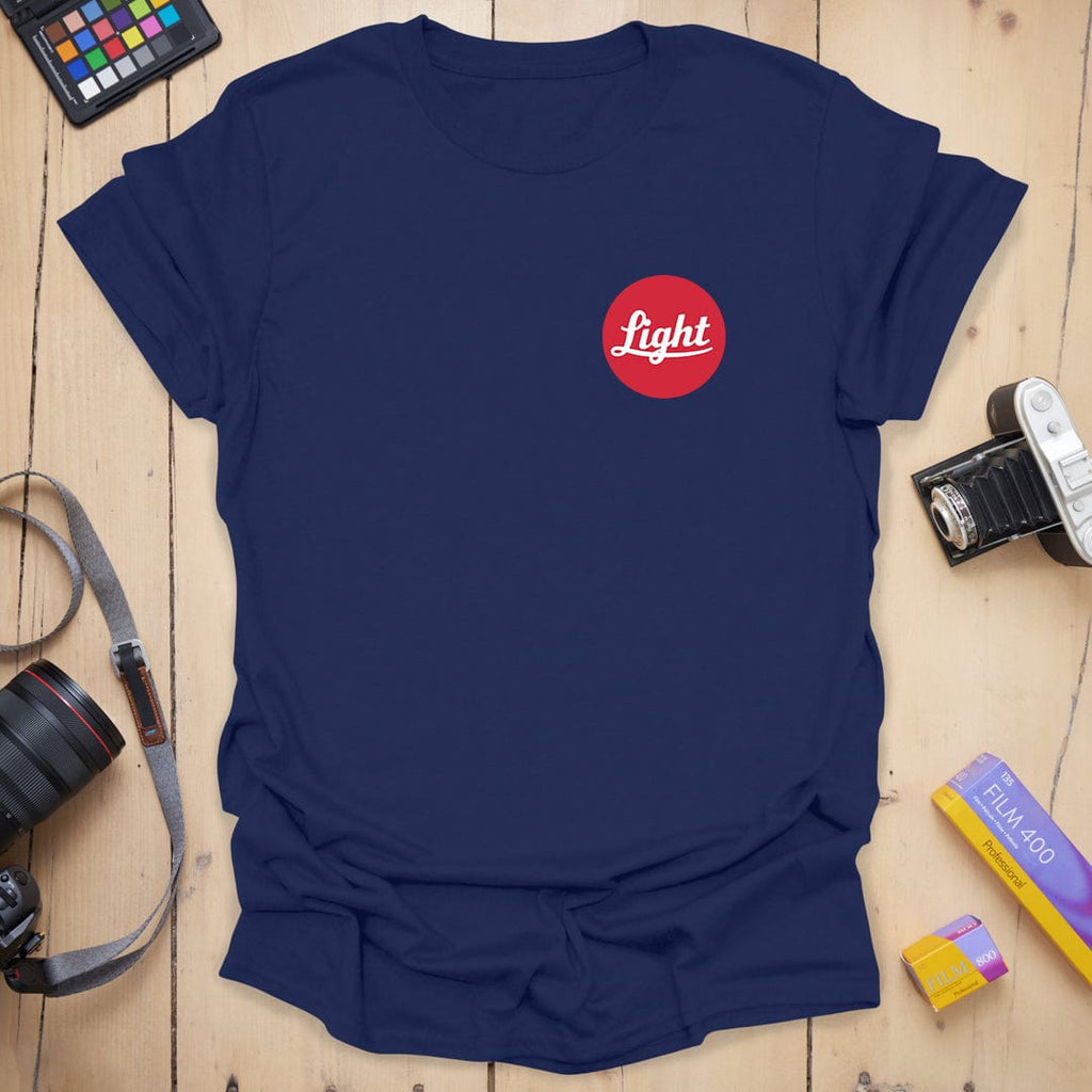 T-Shirt With Light Logo Badge for Photographers