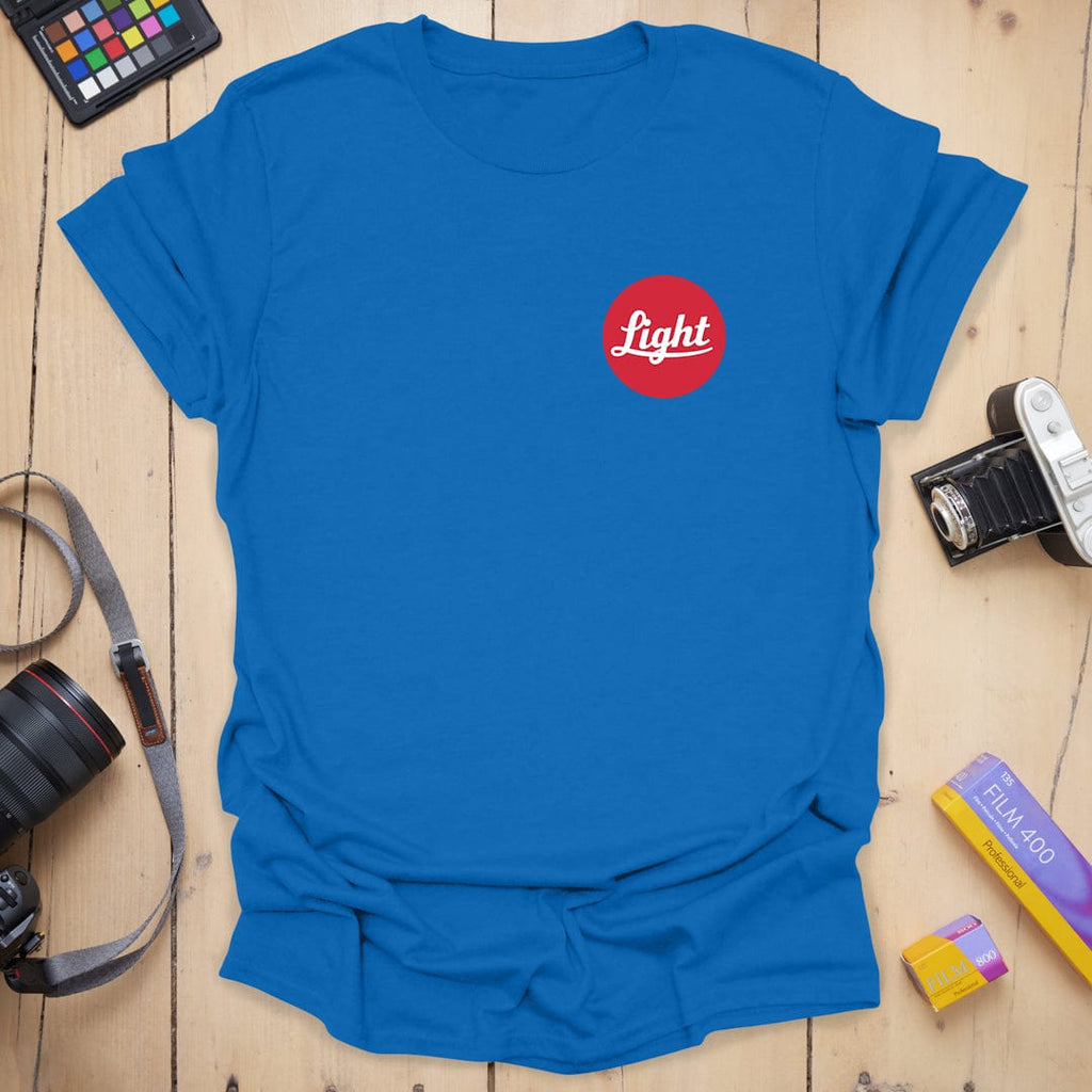 T-Shirt With Light Logo Badge for Photographers