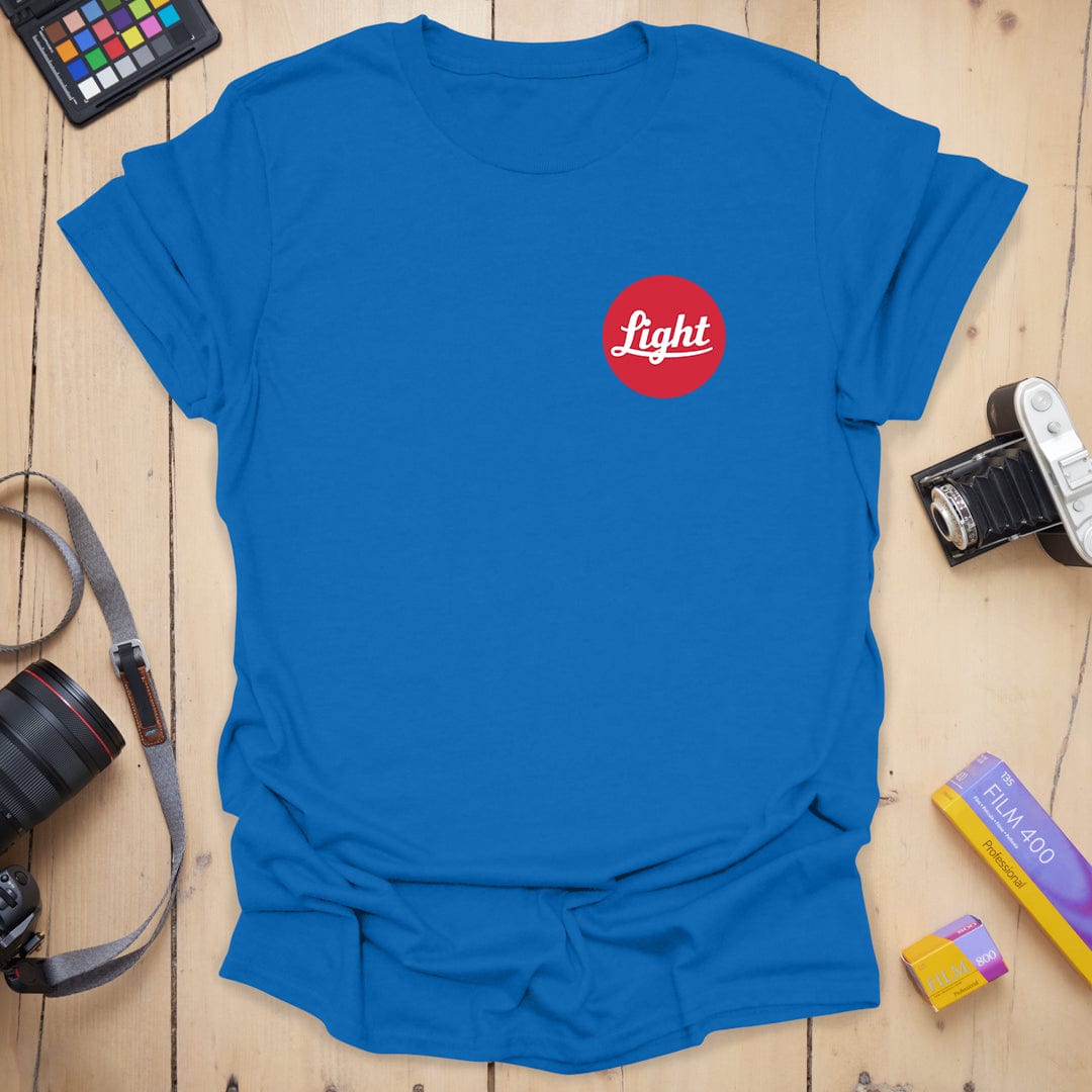 T-Shirt With Light Logo Badge for Photographers