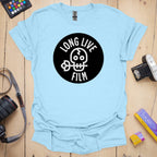 T-Shirt for Film Photography Lovers With Long Live Film Design